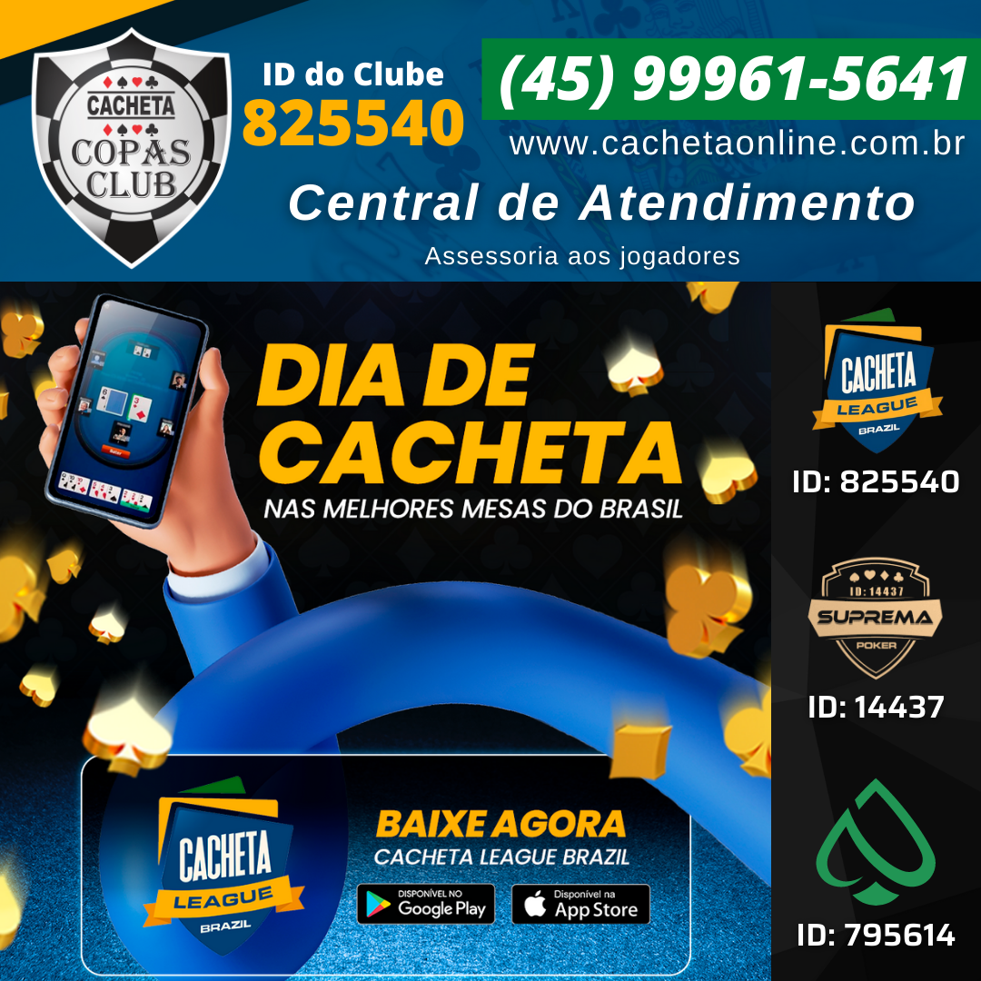 hoje é dia de cacheta