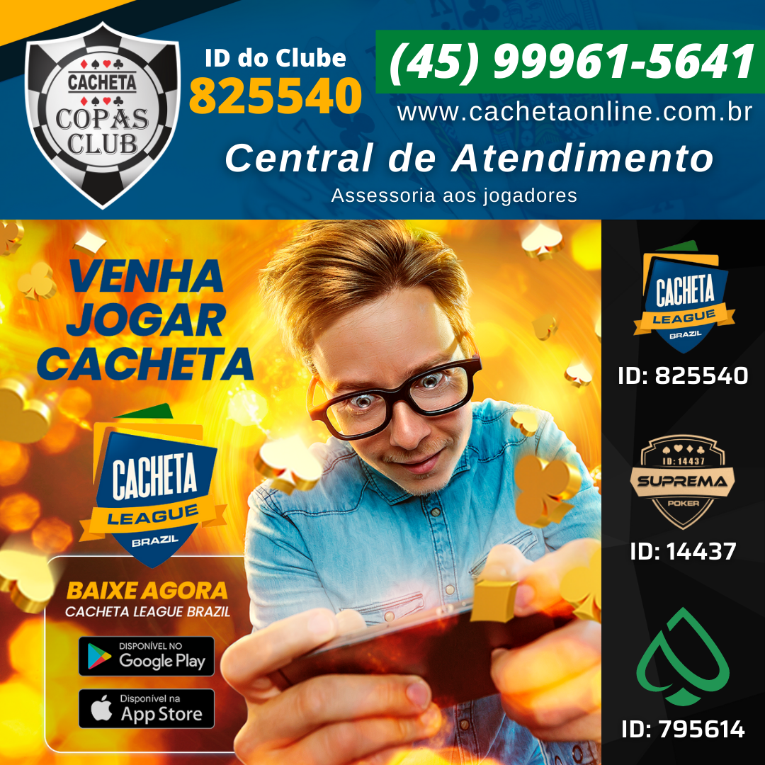 o melhor clube de cacheta online