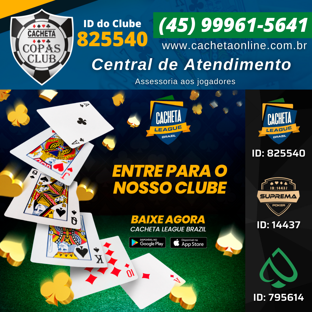 Baixa Cacheta League em seu Celular