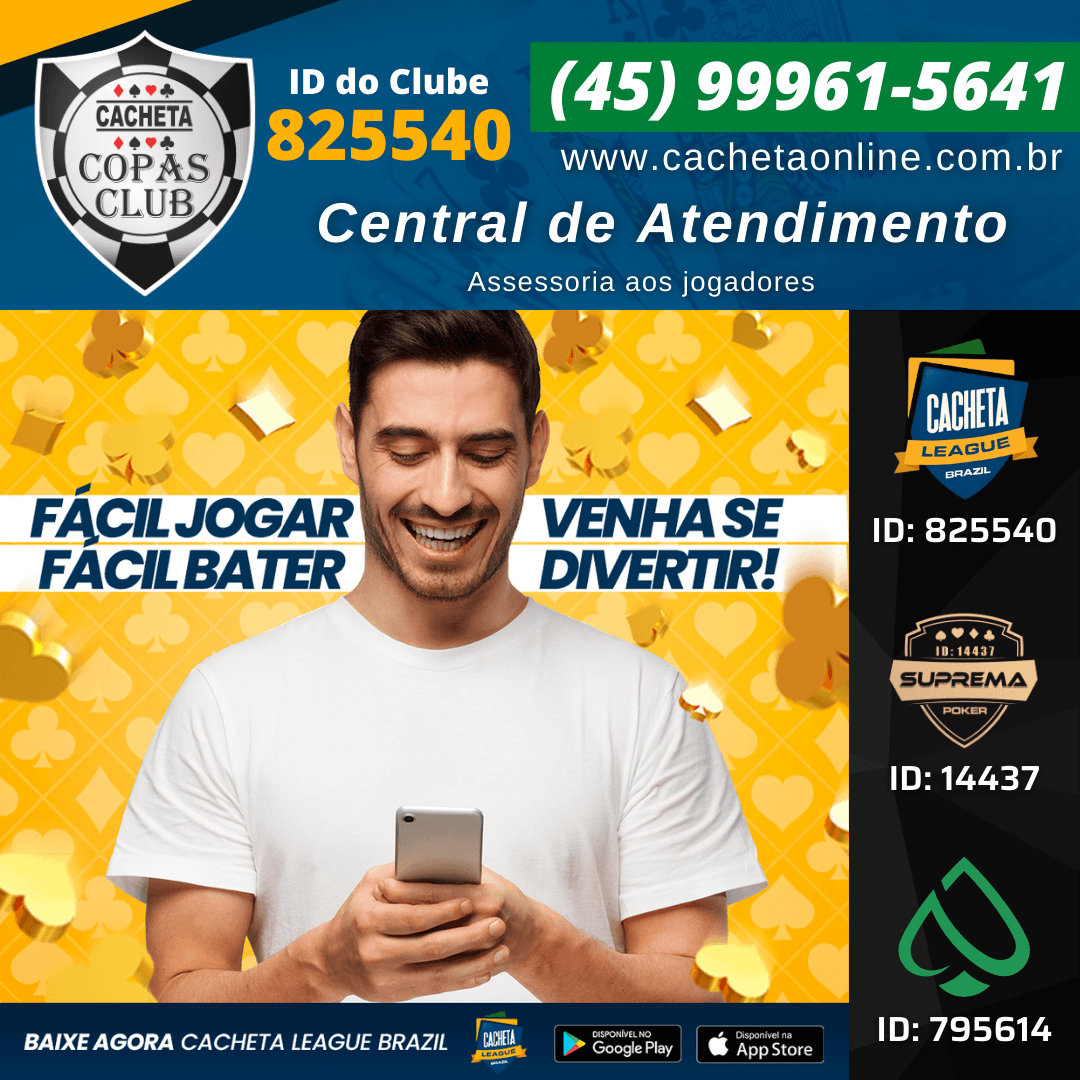 Você já baixou o Cacheta Online