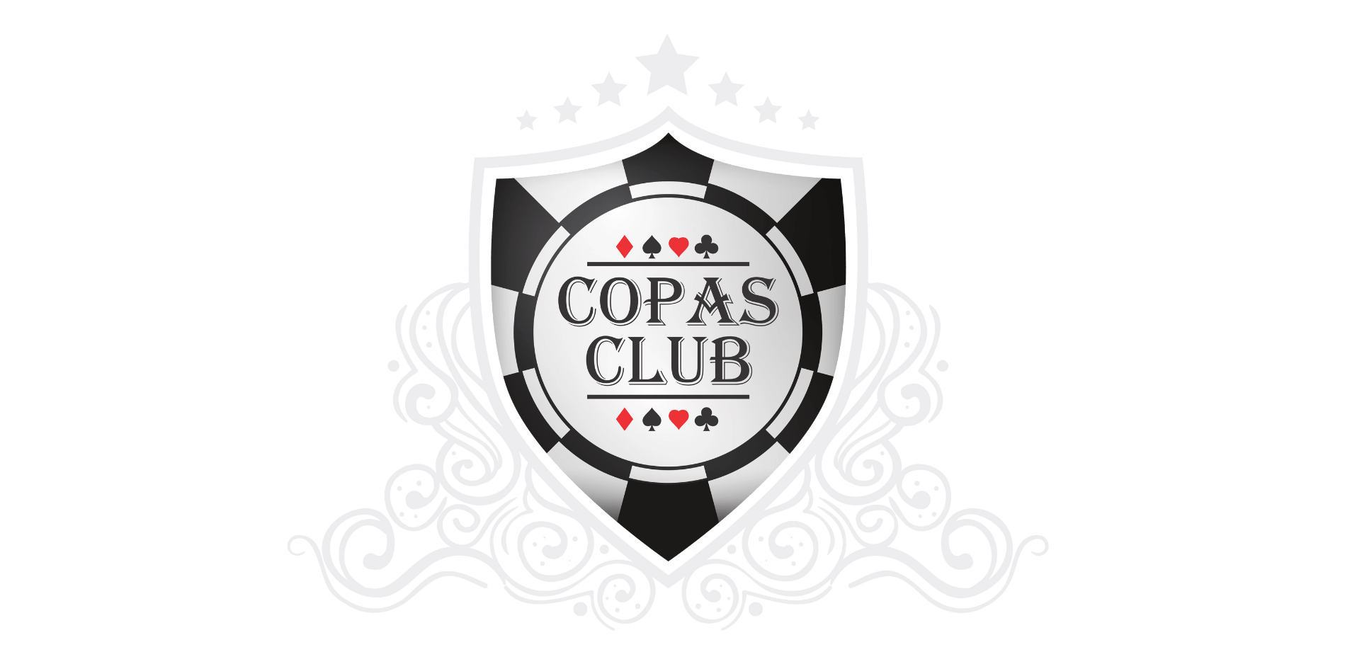 Logo Copas Club Poker e Cacheta