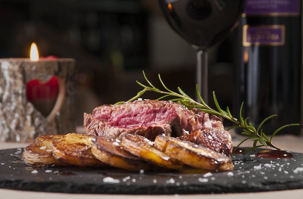 bistecca e patate al forno