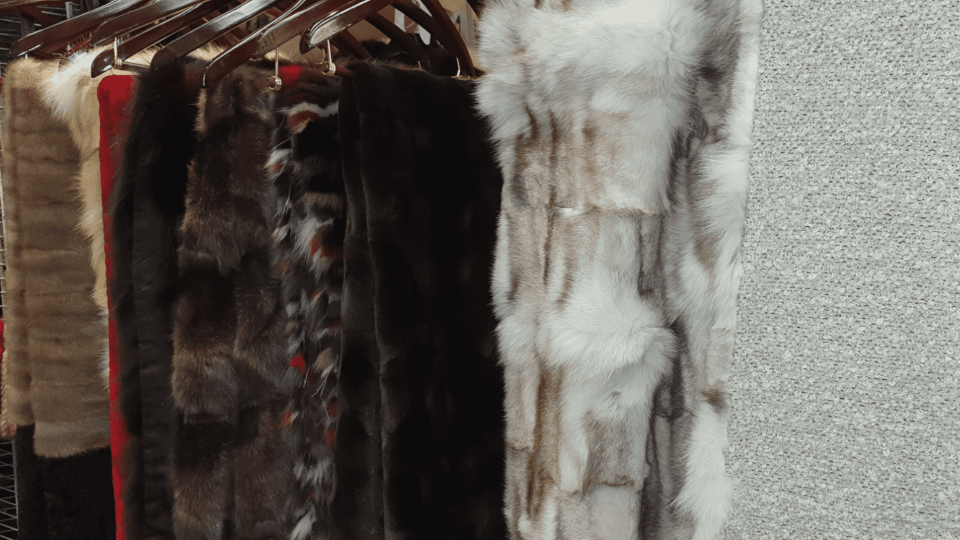 Fabric And Fur Rack David Appel Furrier The Real Fur Deal Beverly Hills California - Beverly Hills, CA- Contact David Appel Furs, Beverly Hills, Los Angeles, CA