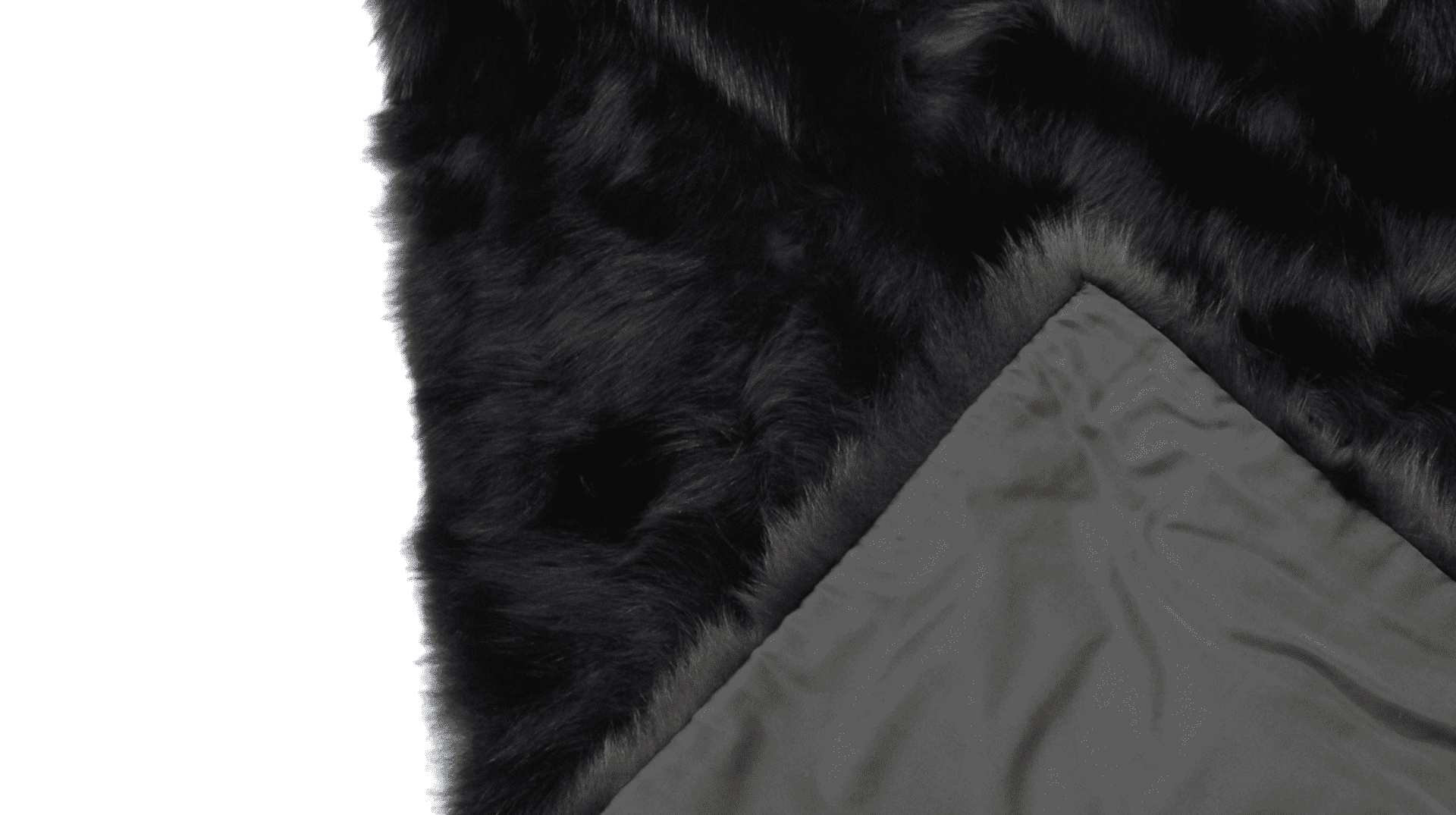 CHOCOLATE BROWN FOX FUR THROW BLANKET INTERIOR DESIGN DAVID APPEL FURS DA 2809 THE REAL FUR DEAL LOS ANGELES BEVERLY HILLS - Beverly Hills, CA- Contact David Appel Furs, Beverly Hills, Los Angeles, CA