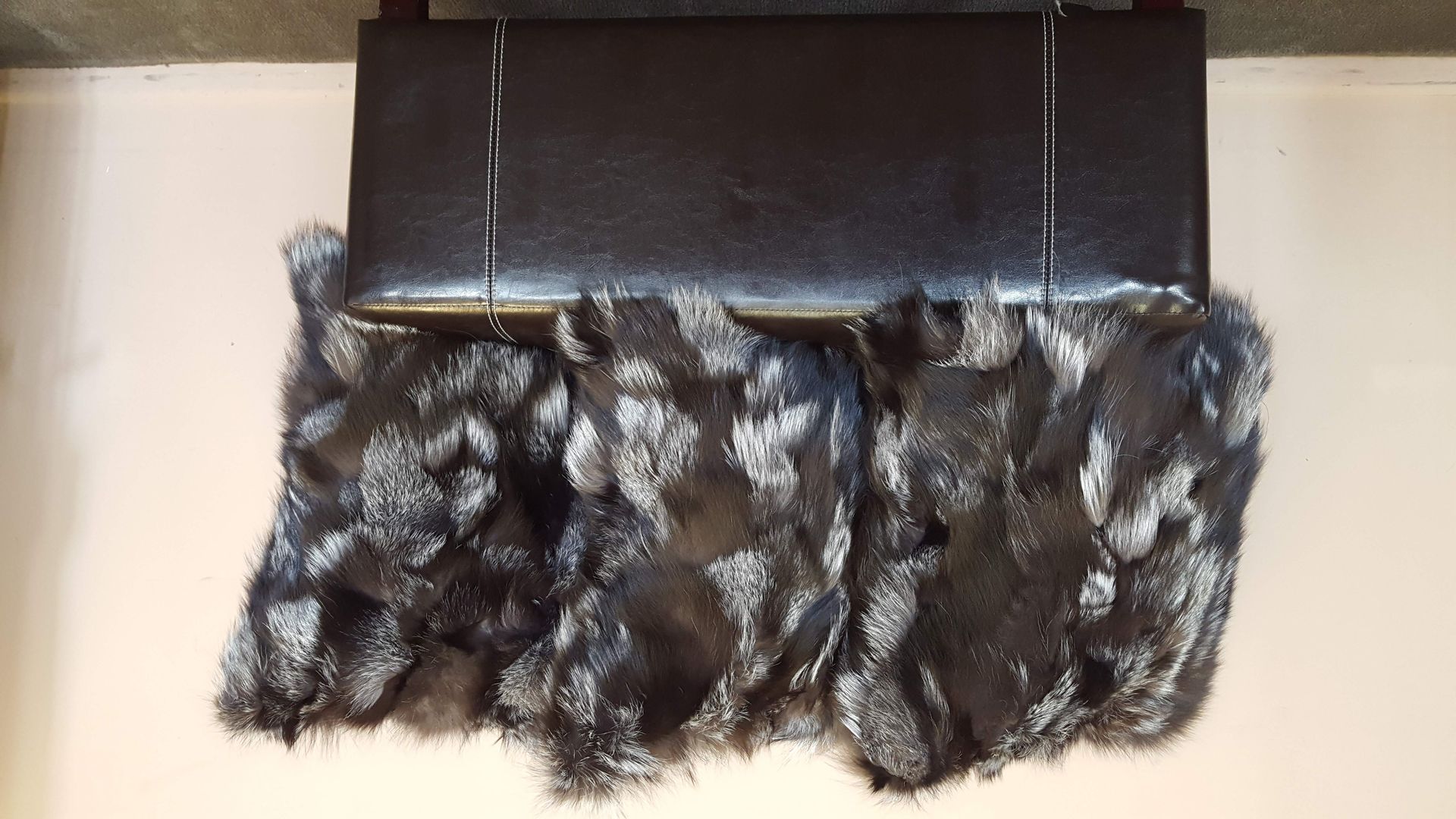 Silver Fox Sections Recycled Into Fur Pillows David Appel Furrier The Real Fur Deal Beverly Hills California - Beverly Hills, CA- Contact David Appel Furs, Beverly Hills, Los Angeles, CA
