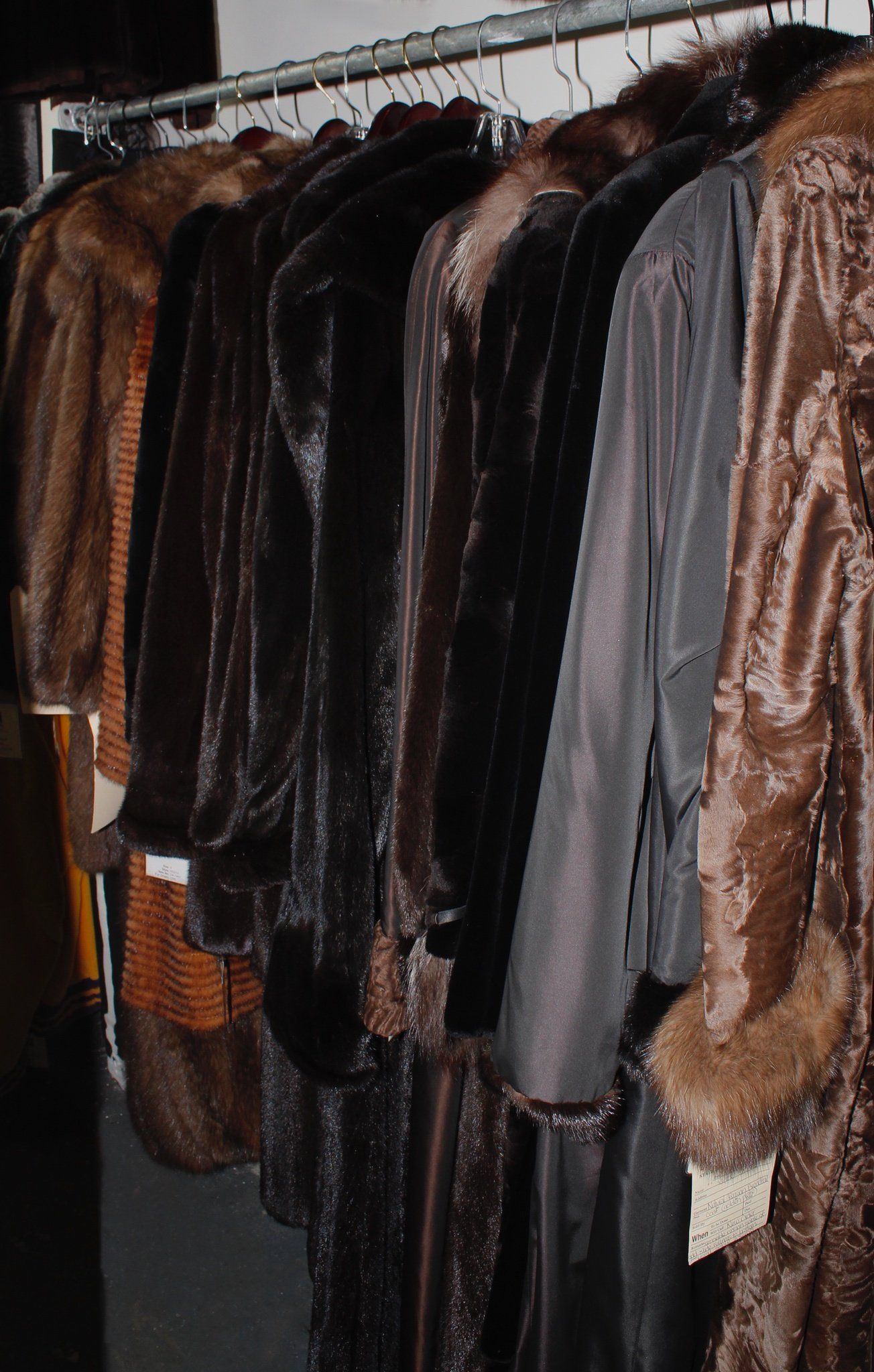 Fur Storage near me in Los Angeles Westside, West LA, South Bay, Beach Cities. Fur coat storage in cold storage vault at David Appel Furs.