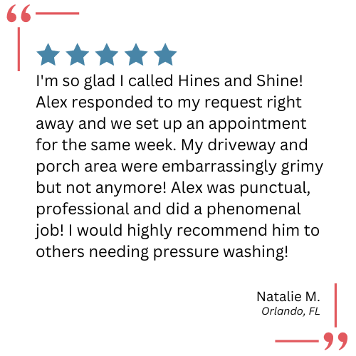 orlando fl driveway cleaning