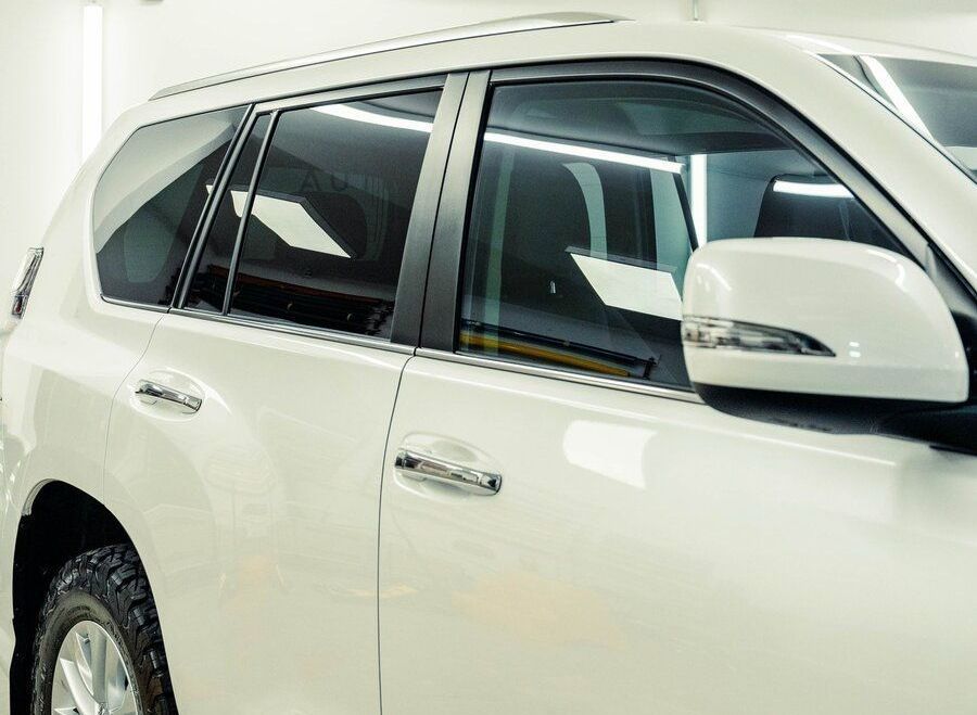 window tint installed in a car