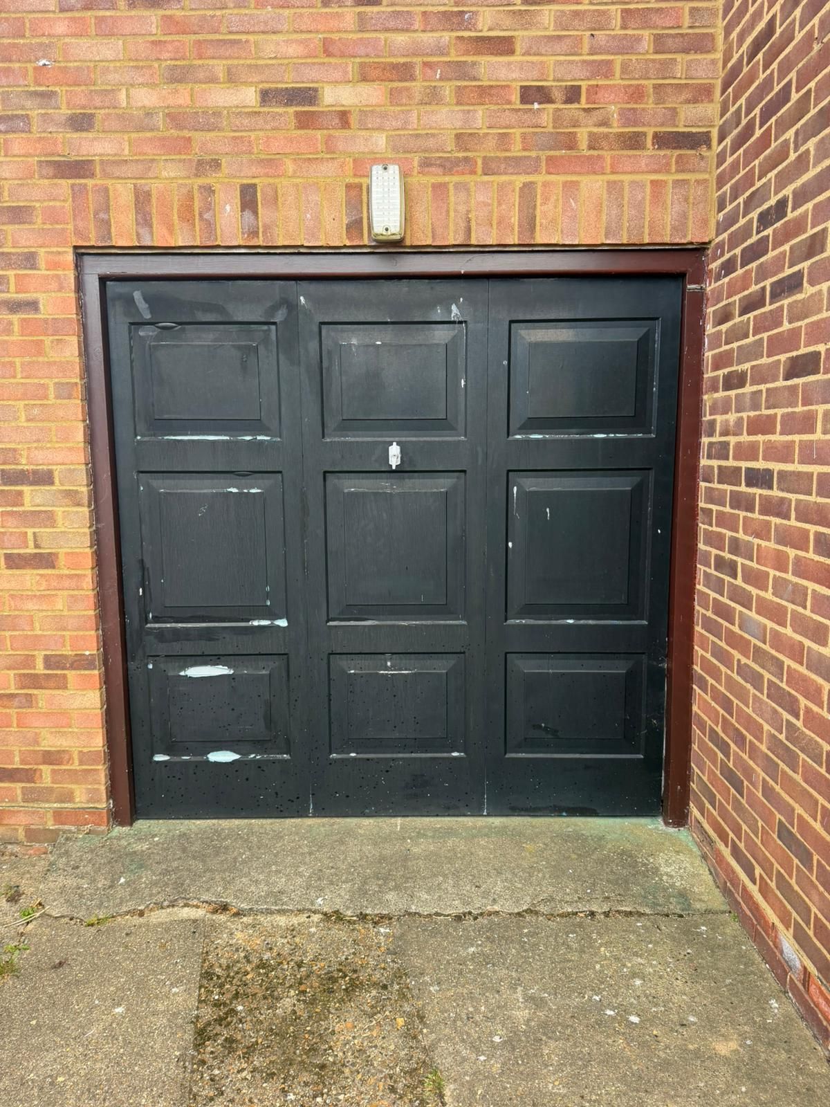 Manor Garage Door remove this end of life Henderson Up and over garage door 