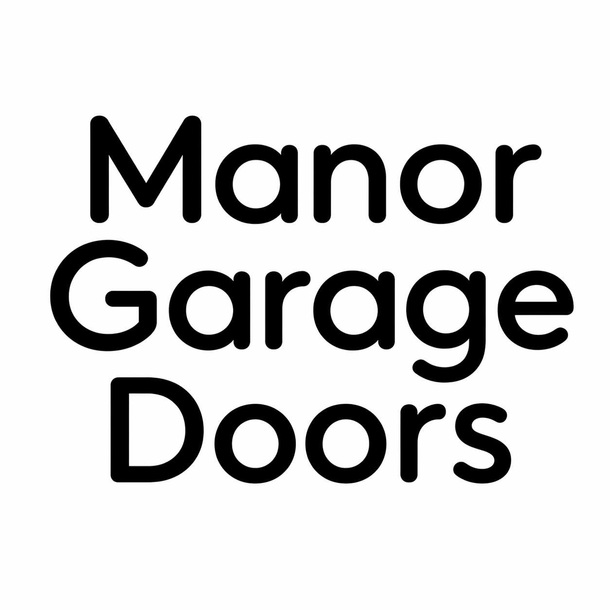 manor garage doors logo