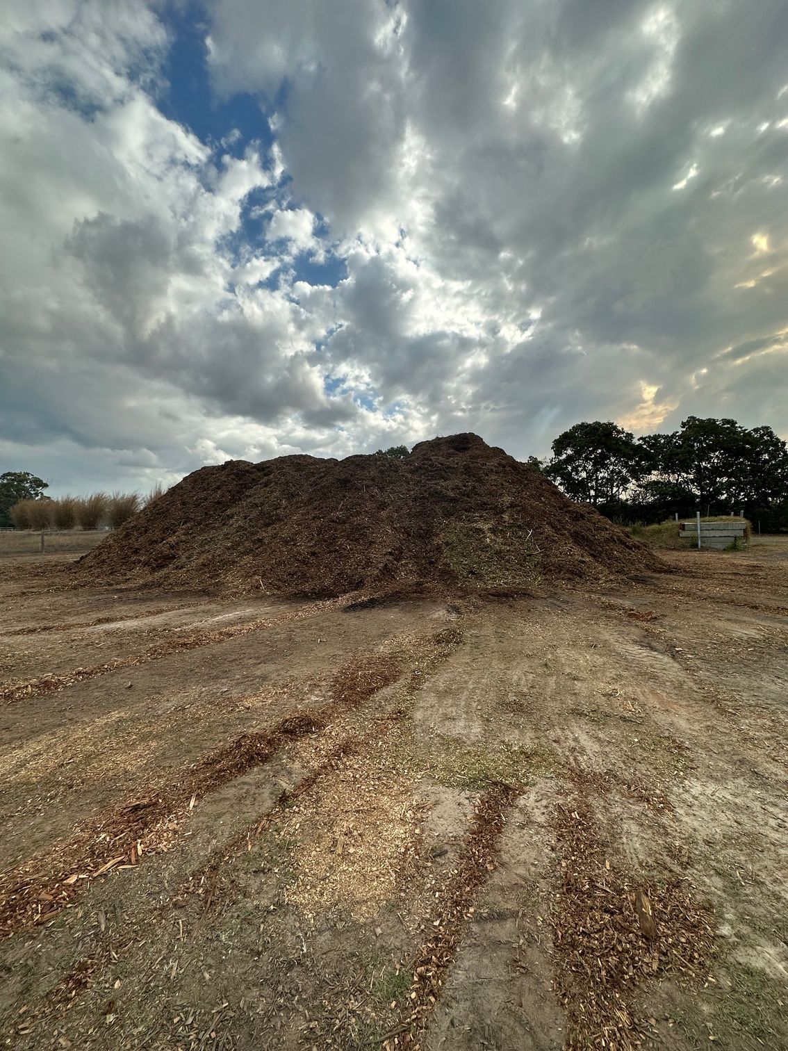 Pile Of Mulch— A1 Tree Service in Kensington, QLD
