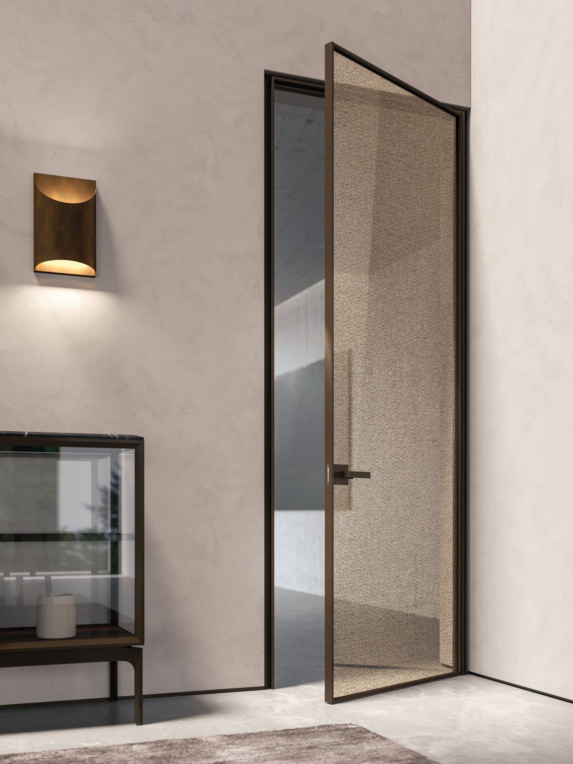 Porta per interni in vetro a Pordenone