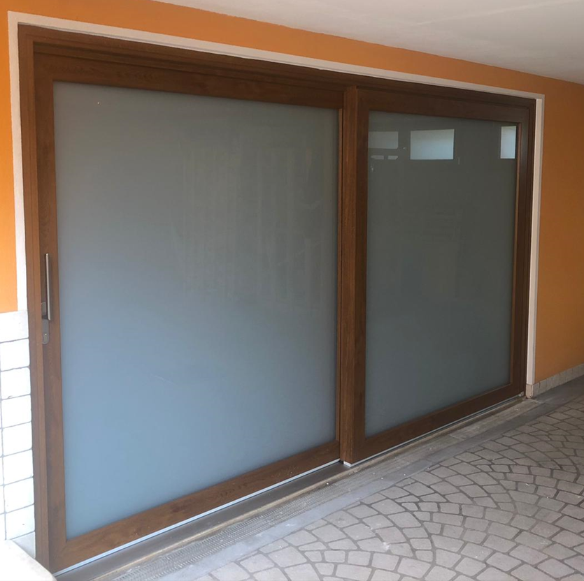 Portafinestra scorrevole in PVC