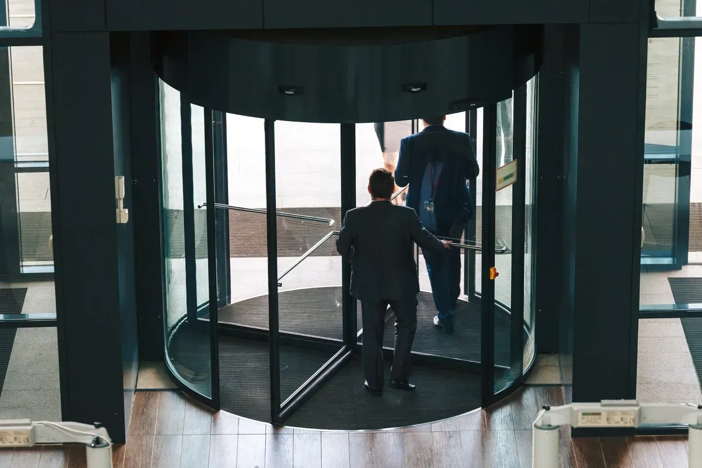 People on a Revolving Door — Cleves, OH — Southern Ohio Door Controls