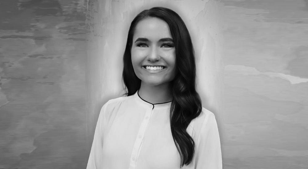 Black and white portrait of a woman | Elgin, IL | 'I' in Team Series By IA Business Advisors