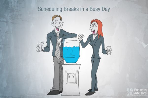 Scheduling Breaks in a Busy Day