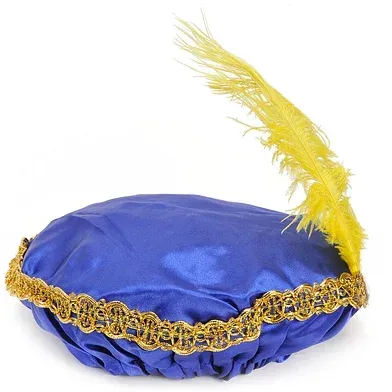 Pietenmuts Blauw Met Naam