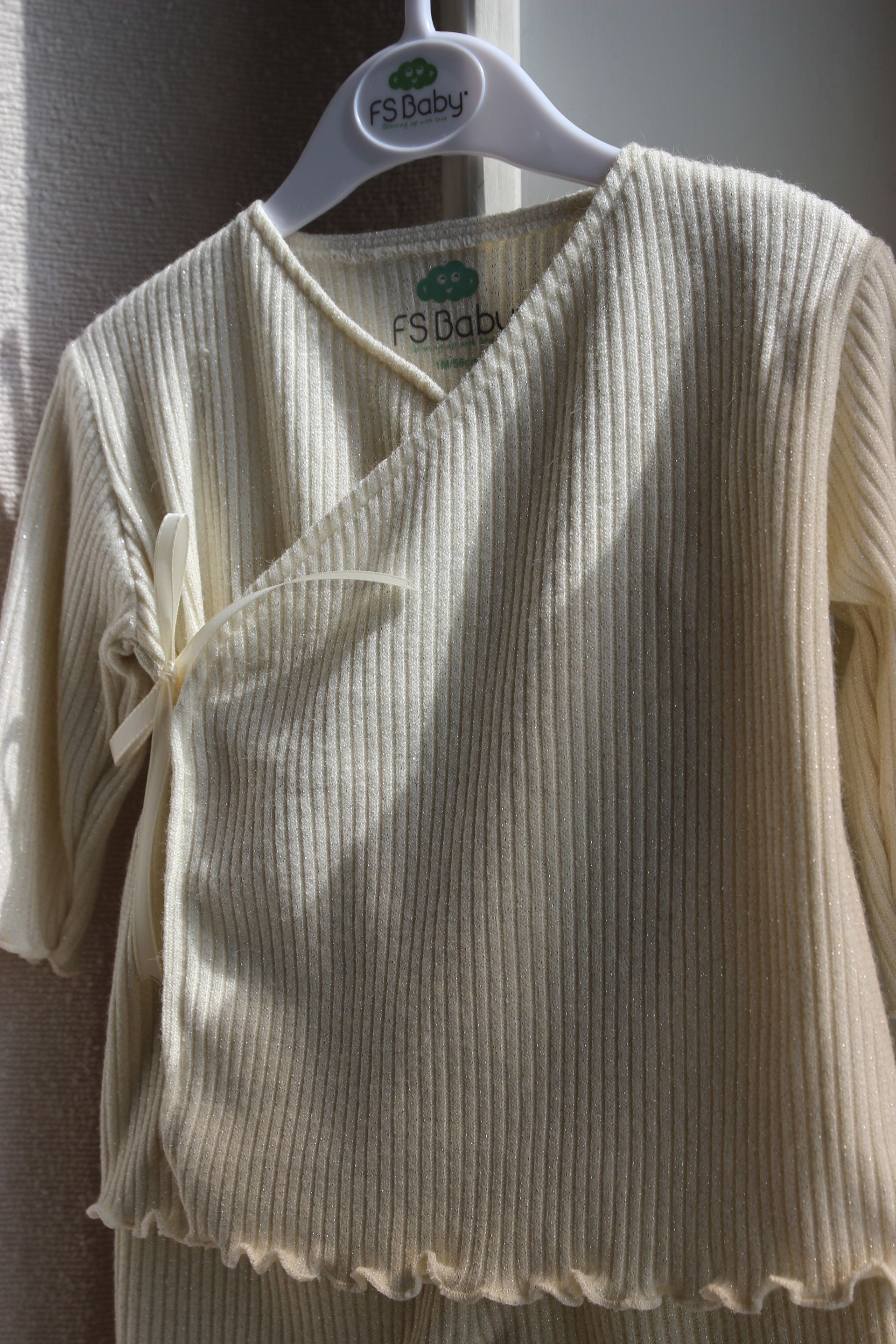 Luxe Ruffle pakje beige