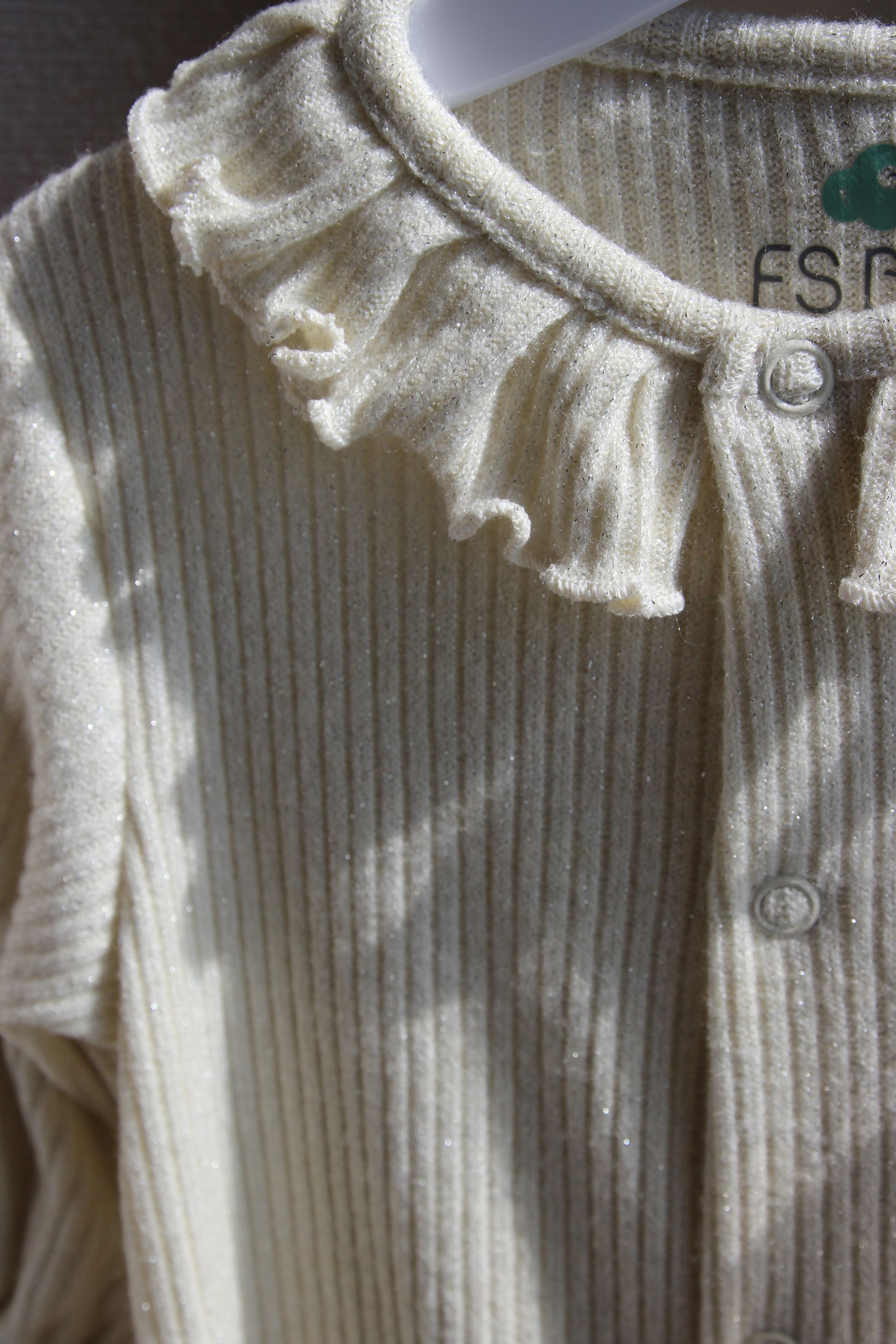 Luxe Ruffle Boxpakje beige