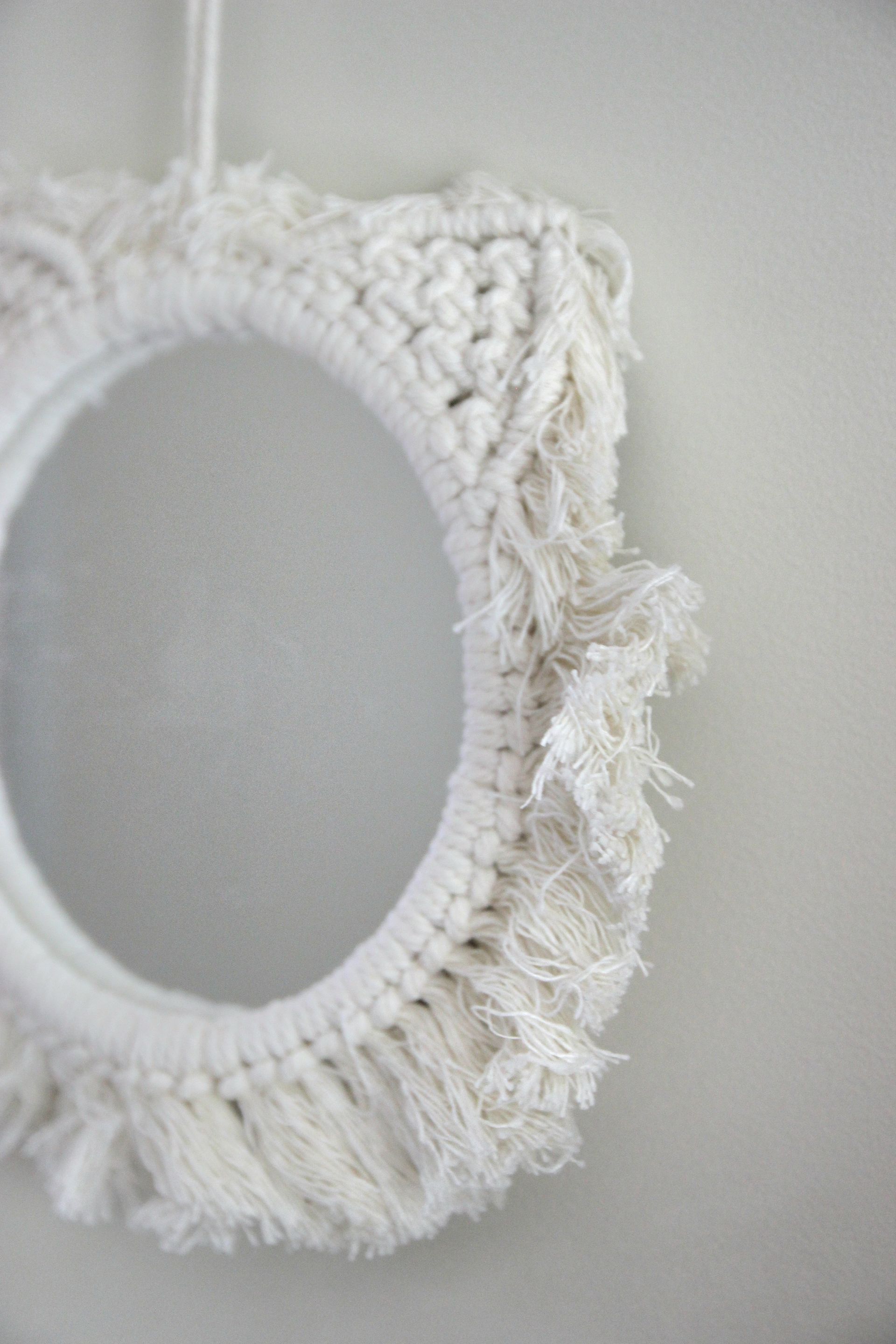 Macrame Spiegel