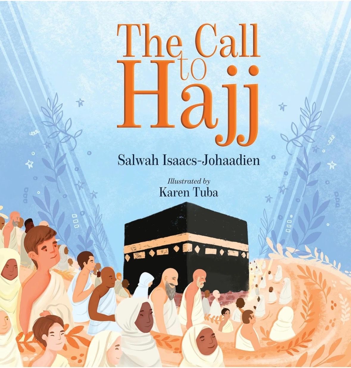 The cover of the book the call to hajj