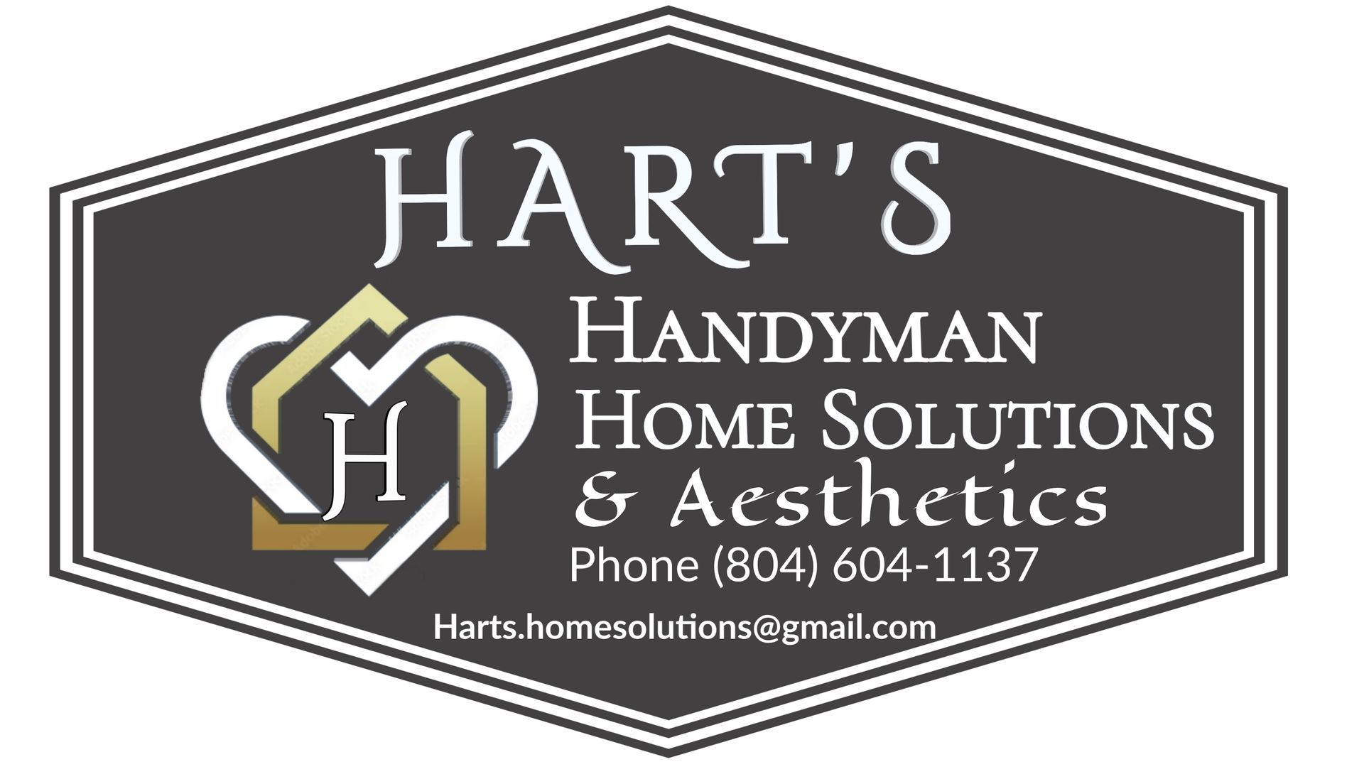 Hart 's handyman home solutions and aesthetics logo
