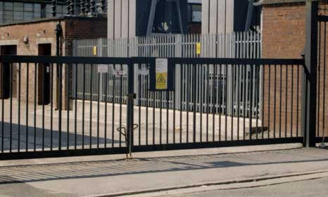 Electric gates for properties