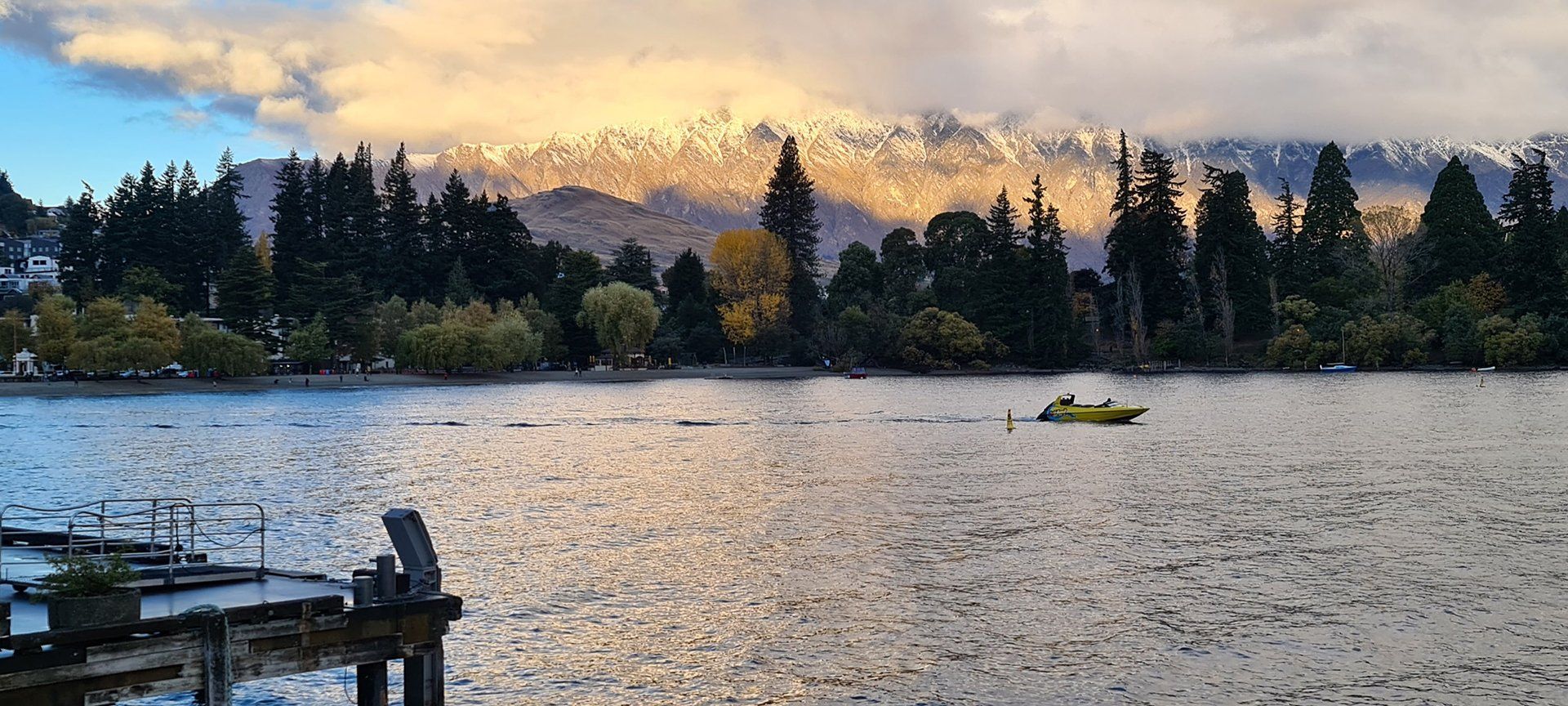 Lake view Image supplied by a passenger from a previous tour for the Sir Edmund Hillary Explorer