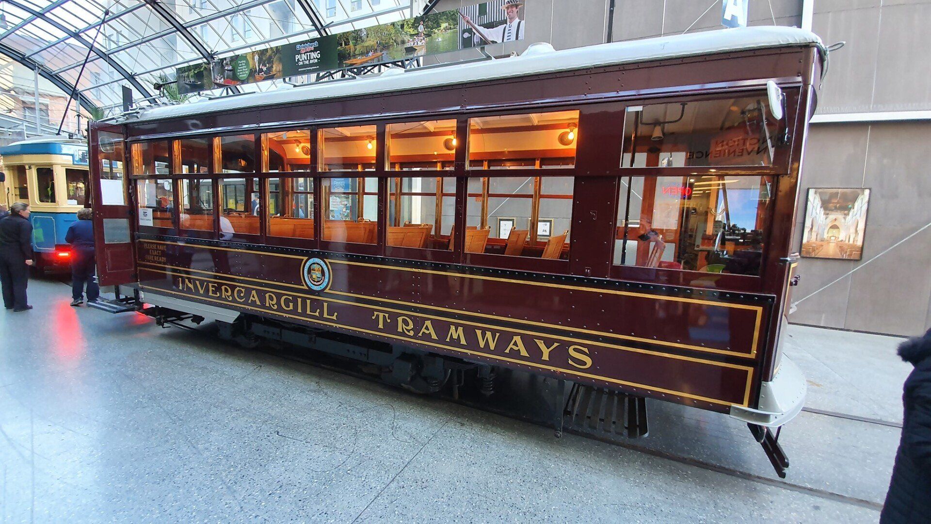 Train carriage Image supplied by a passenger from a previous tour for the Sir Edmund Hillary Explorer
