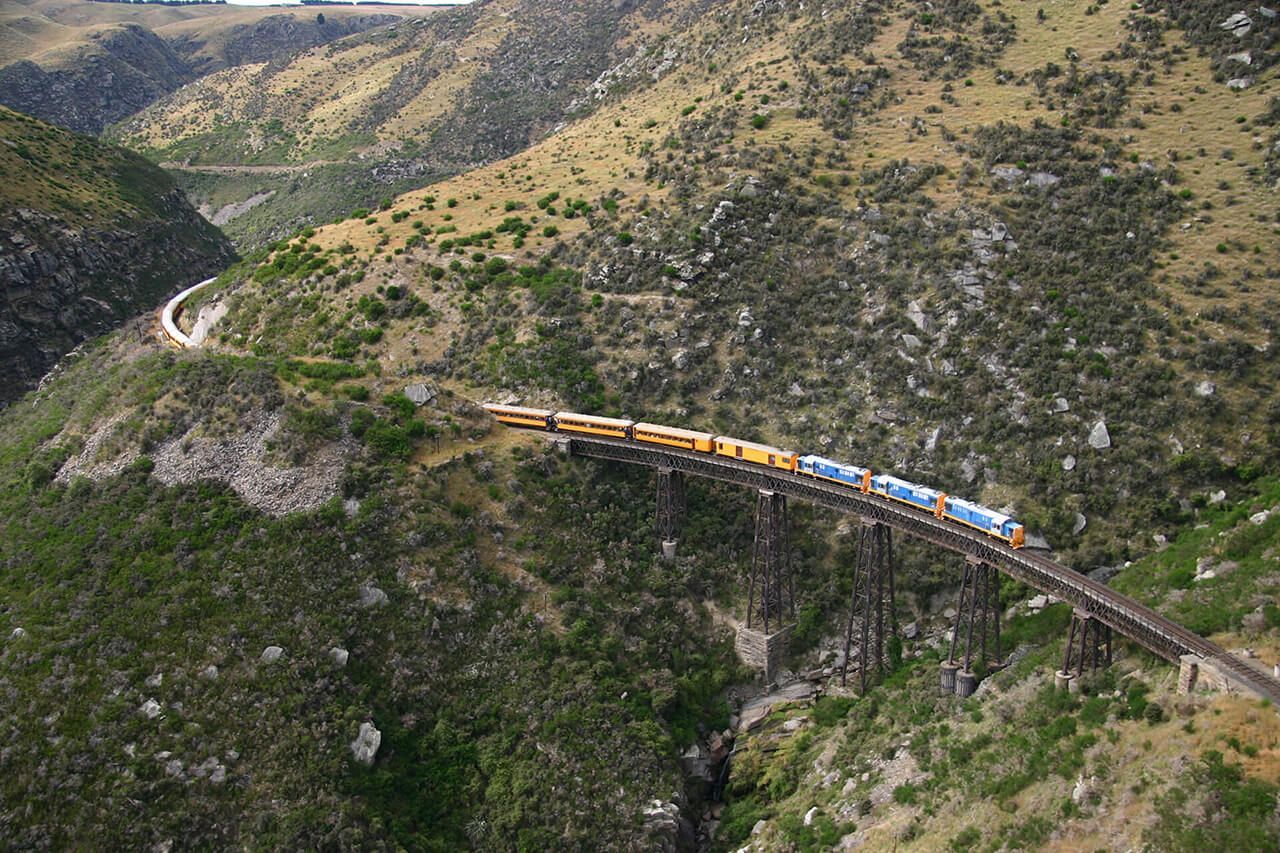View Taieri Gorge on the Sir Edmund Hillary Explorer Journey