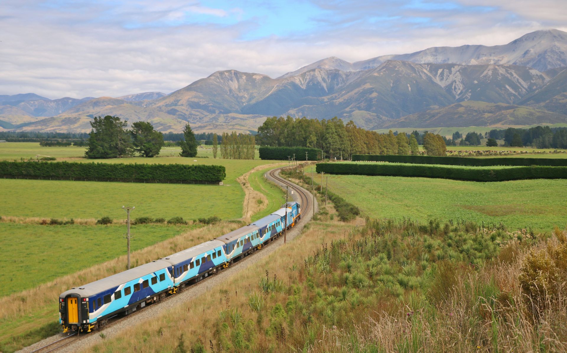 Journey on the Mainlander Train on the Sir Edmund Hillary Explorer Journey