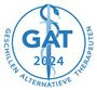 Logo GAT. Geschillencommissie Alternatieve Therapeuten.