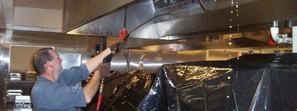 Kitchen Exhaust System Maintenance — Cleaning the Hood in Kitchen in San Antonio, TX