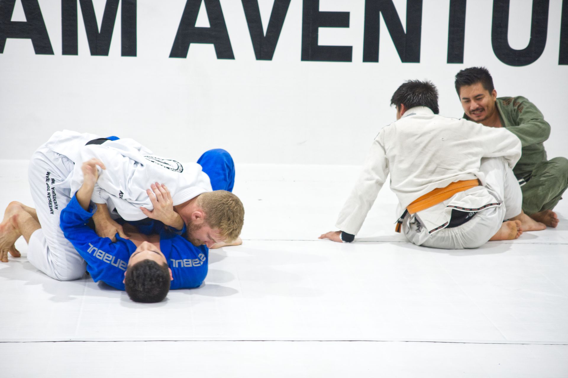 Adult Brazilian Jiu-Jitsu class at American Top Team Aventura/NMB