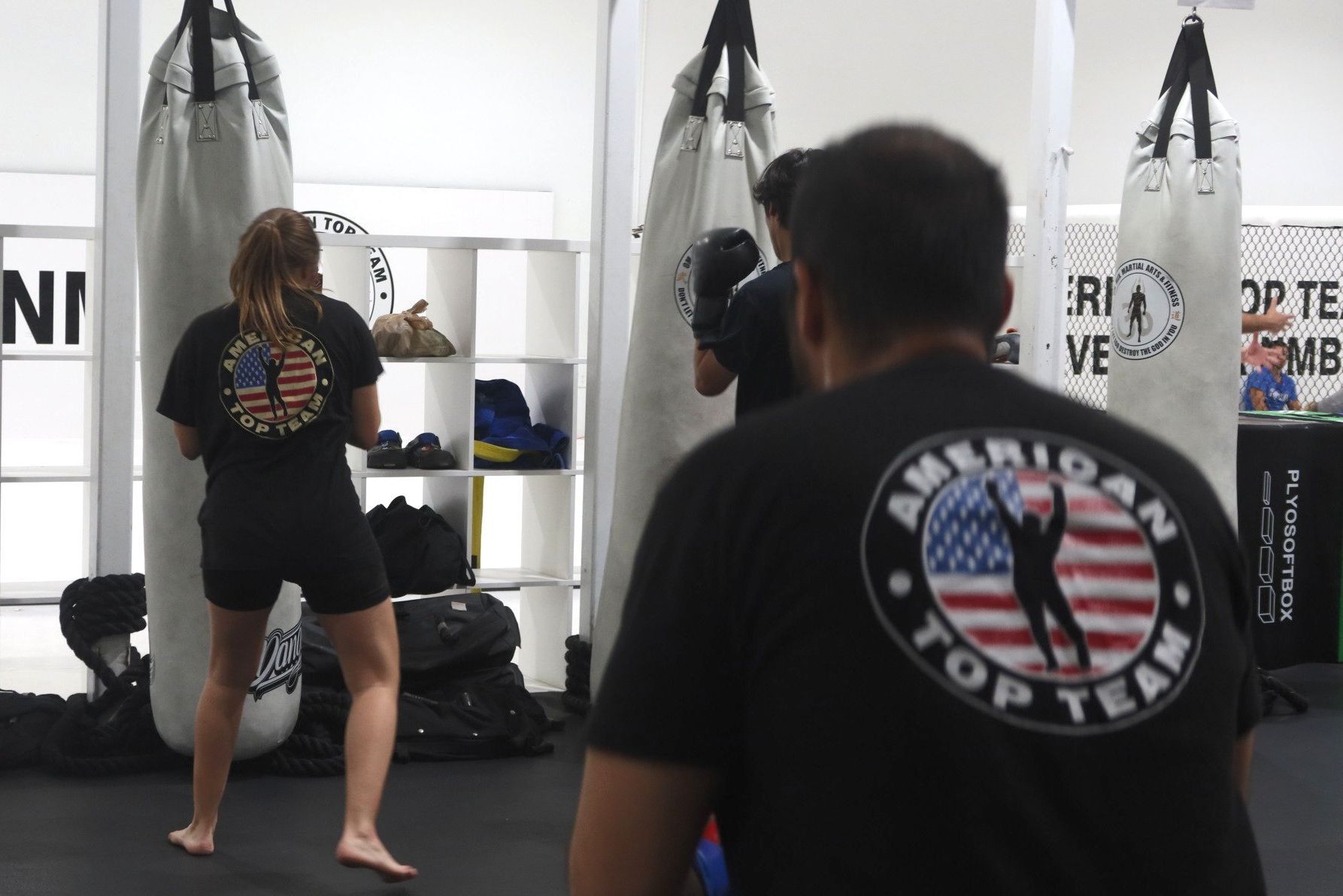 Cardio boxing class at American Top Team Aventura/NMB