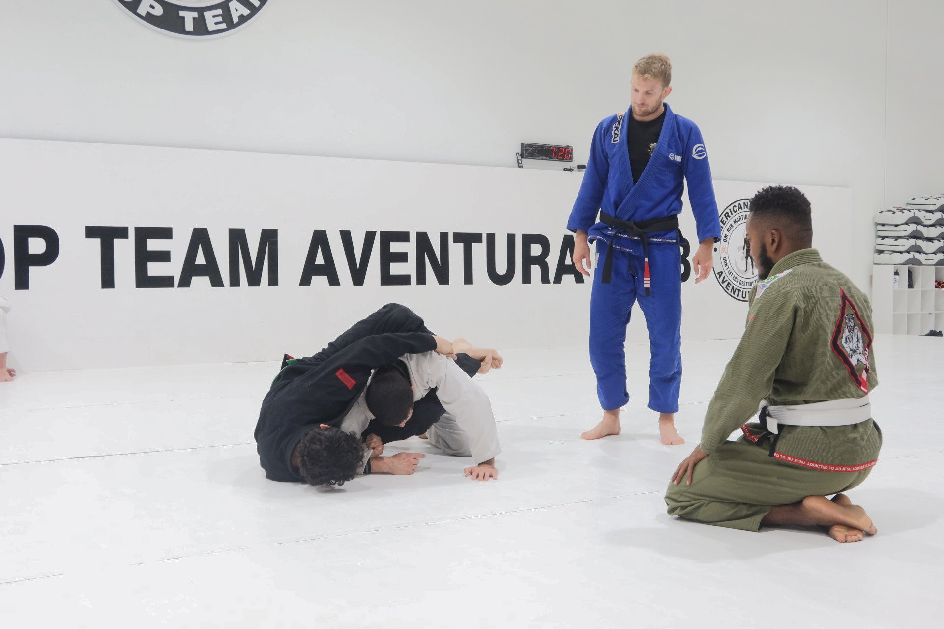 Adult class Brazilian Jiu-Jitsu at ATT NMB Aventura