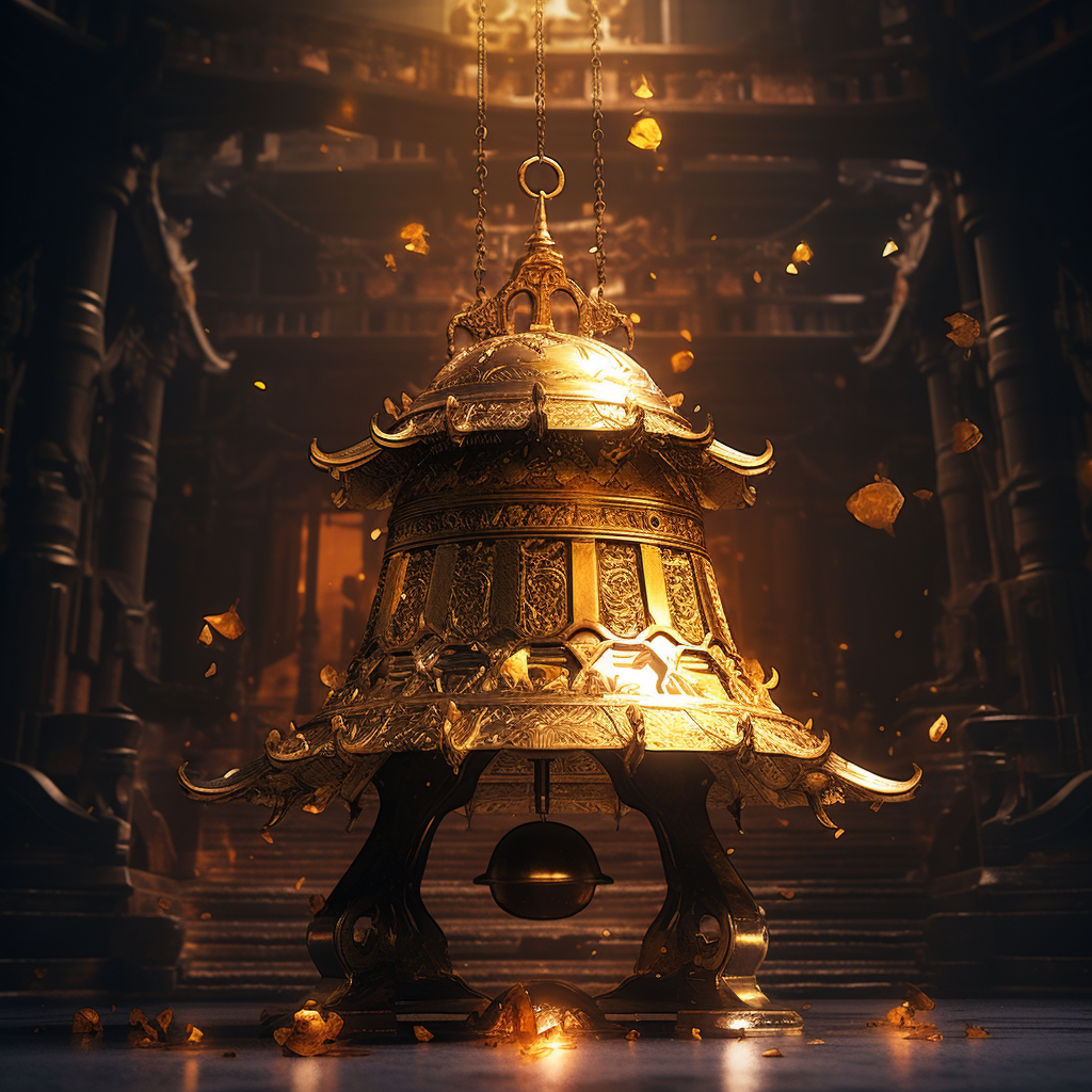 A epic golden bell