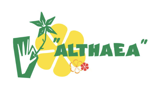 Logo van de bloemenwinkels van Althaea Bloemsierkunst
