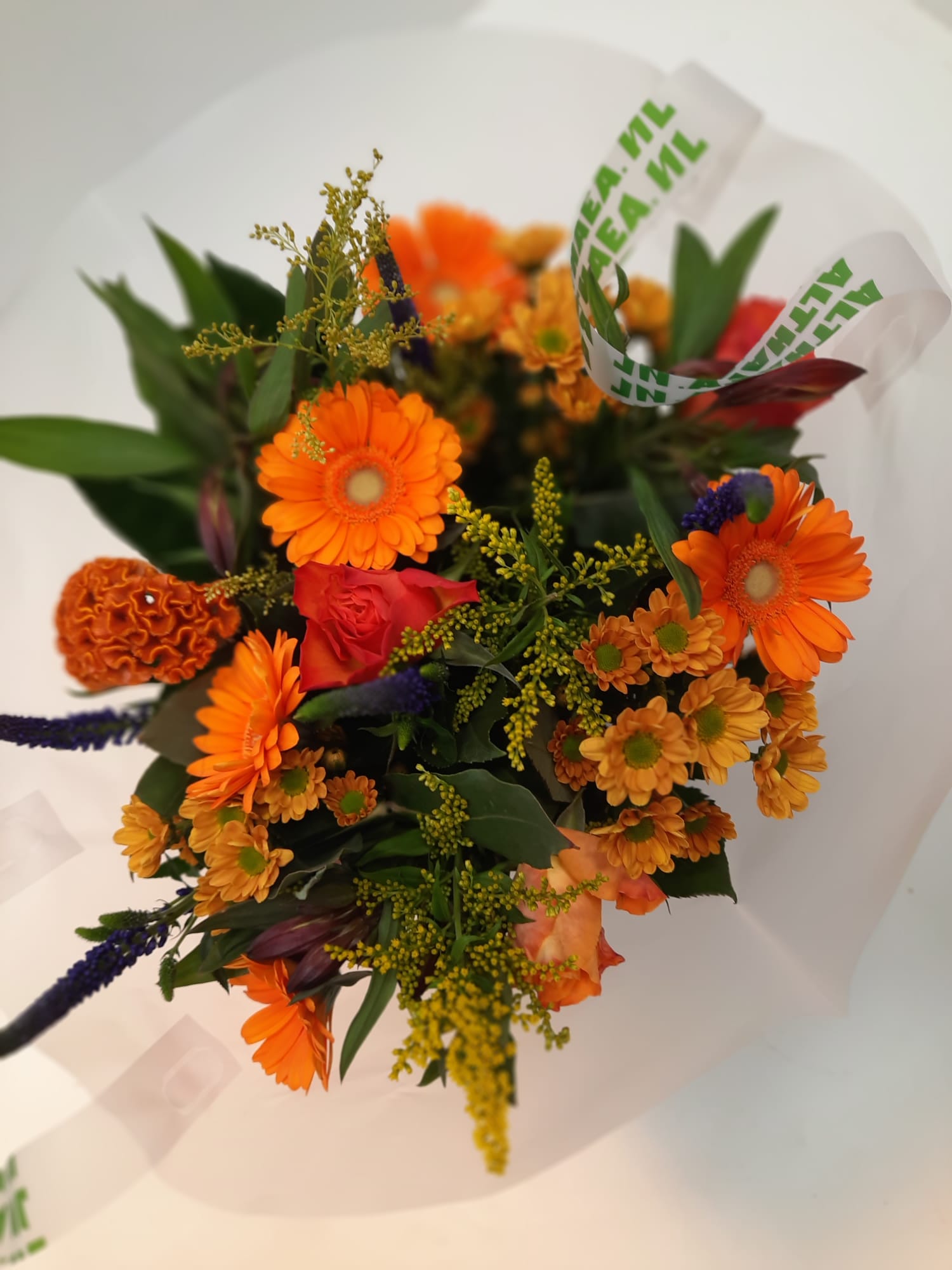 Bestel je oranje bloemen bij Althaea Bloemen