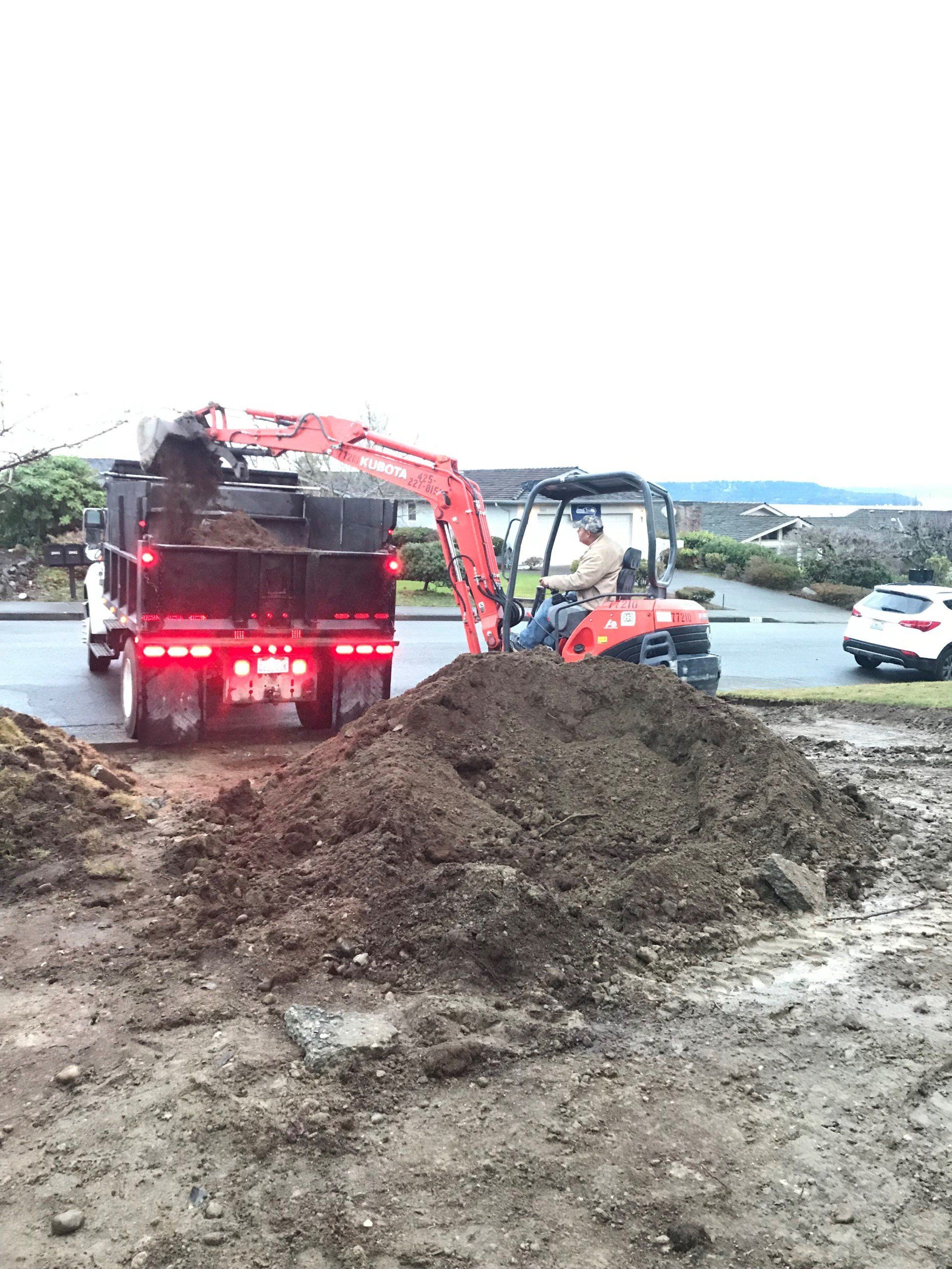 Hauling — Dirt Hauling Professionals In Everett, WA