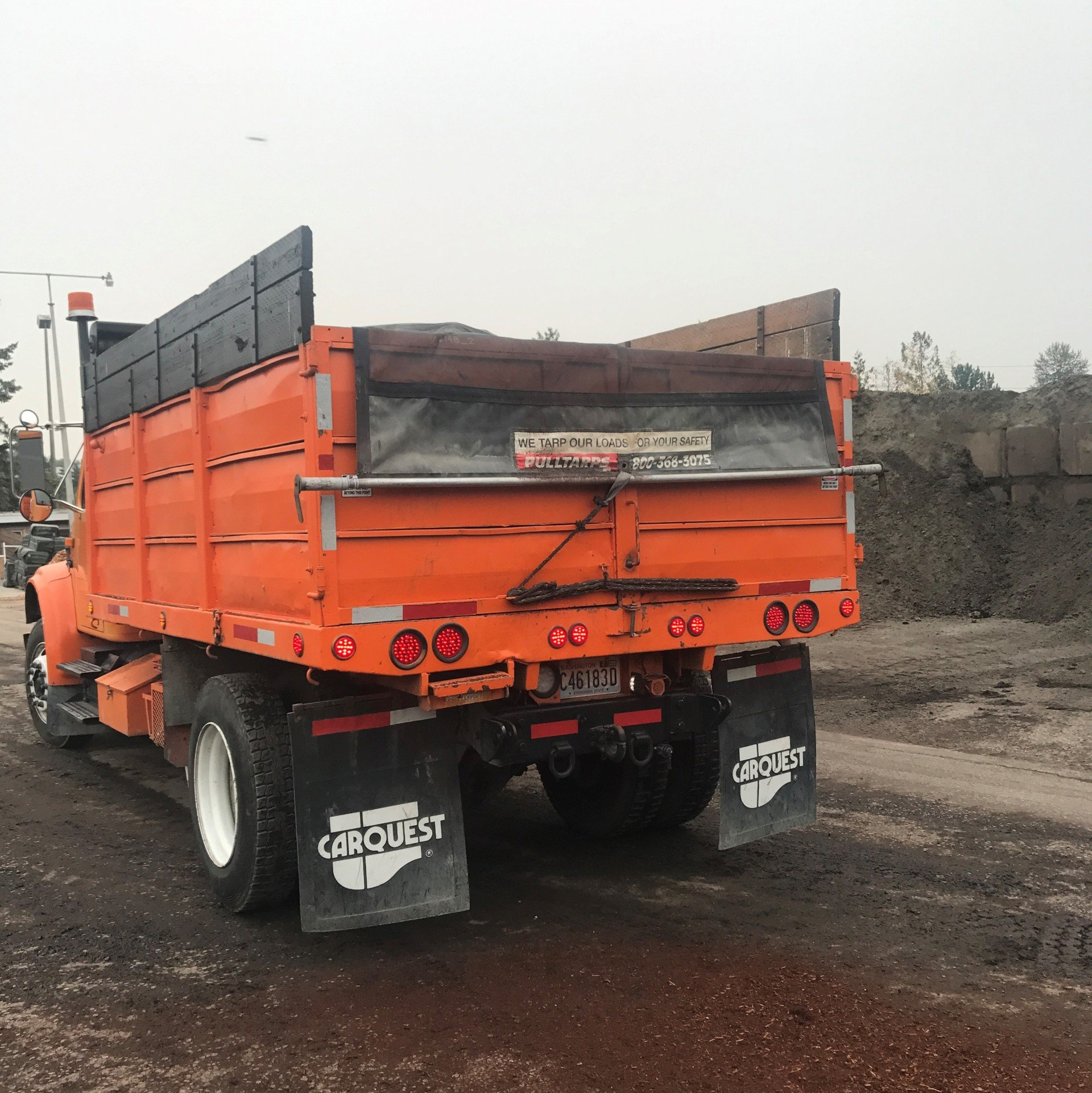Landscape Material Delivery— Delivery Truck  Bellevue, WA