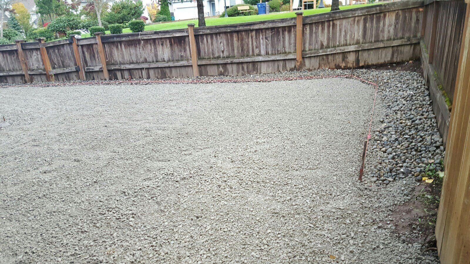 Bricks— Brick Backyard- Before Image In Everett, WA