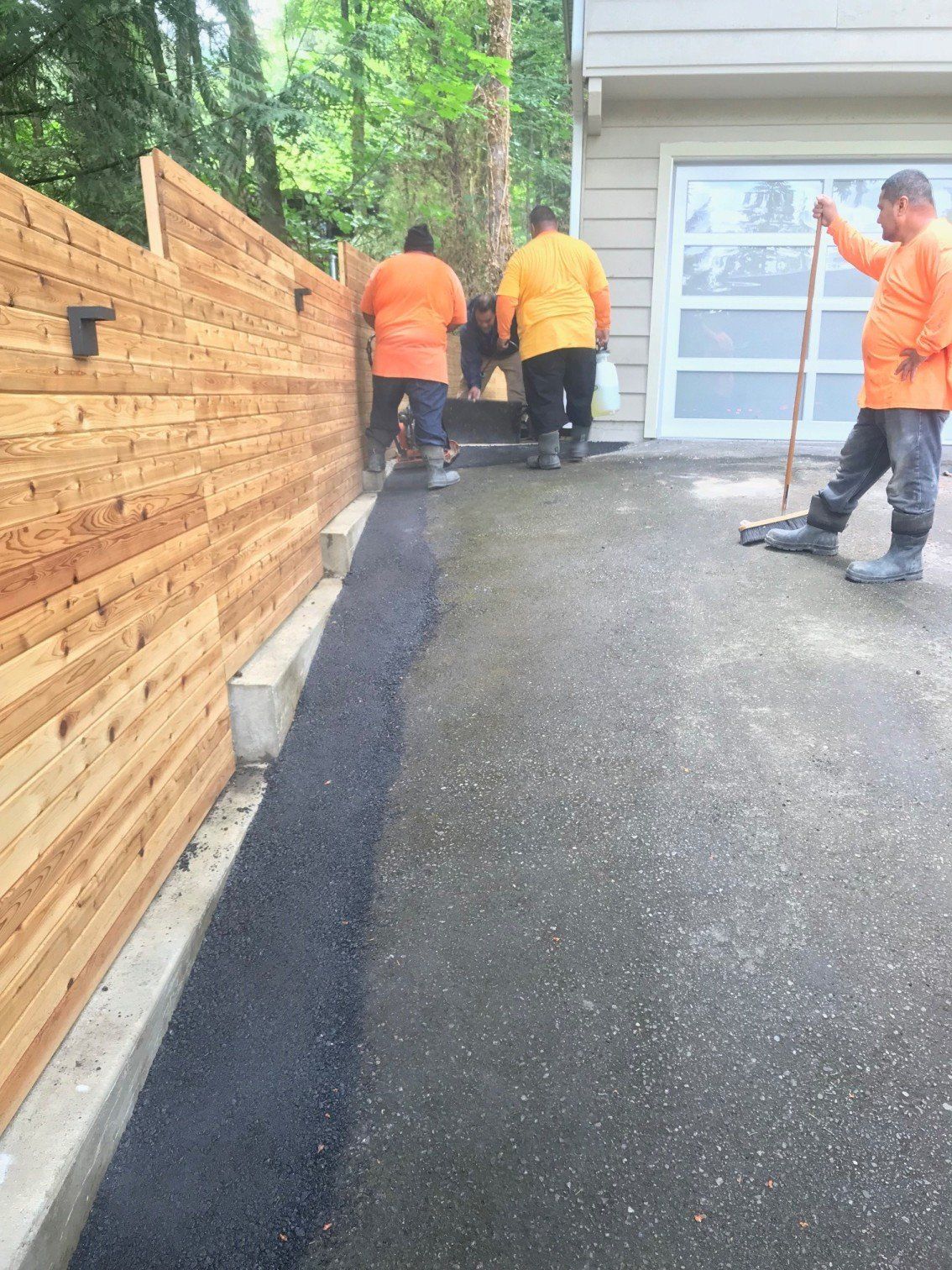 Driveway Installation — New Driveway Installed In Everett, WA