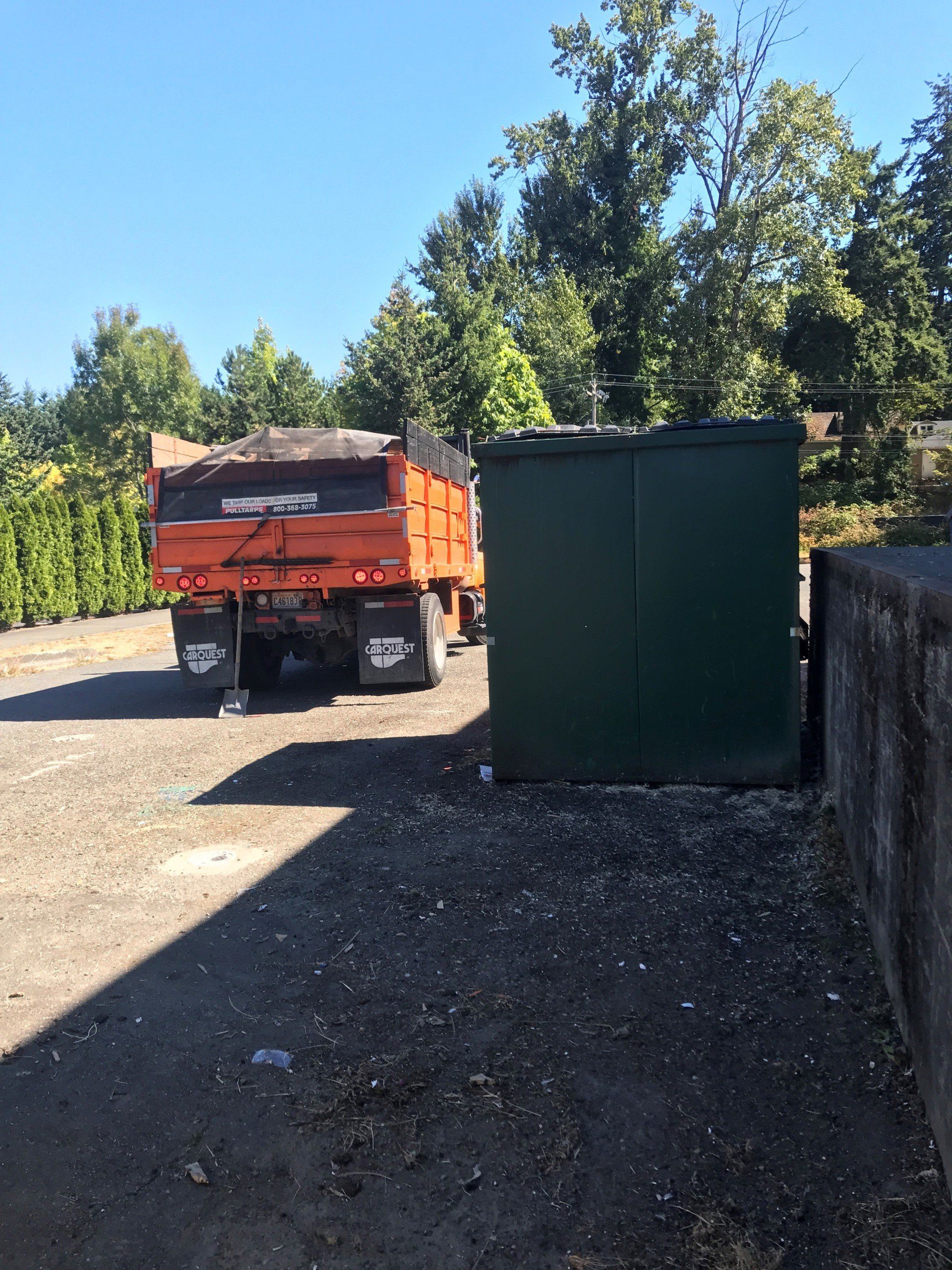 Landscape Repair — Sunrise Landscape Dumptruck And Debris Hauling In Everett, WA