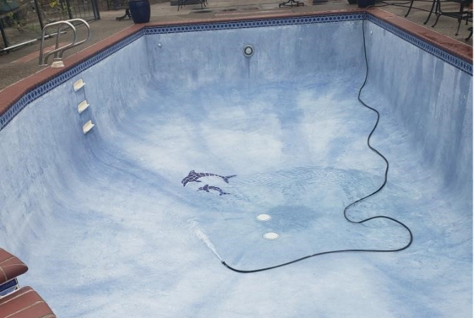 swimming pool restoration after