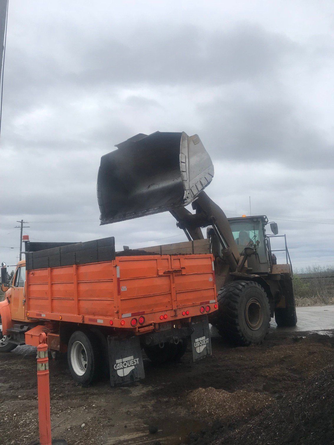 Trucks — Trucks At Work In Everett, Wa