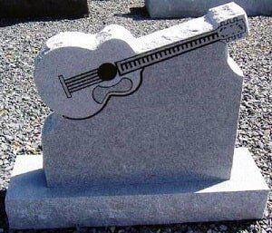 Guitar Monument - Burial Monuments in Bradenton, FL