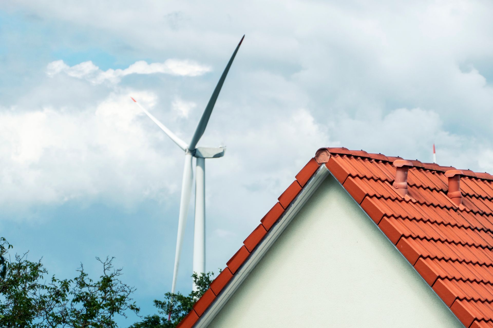 Wind Turbine Near the House — Fruitland, MD — Wire Works Solar