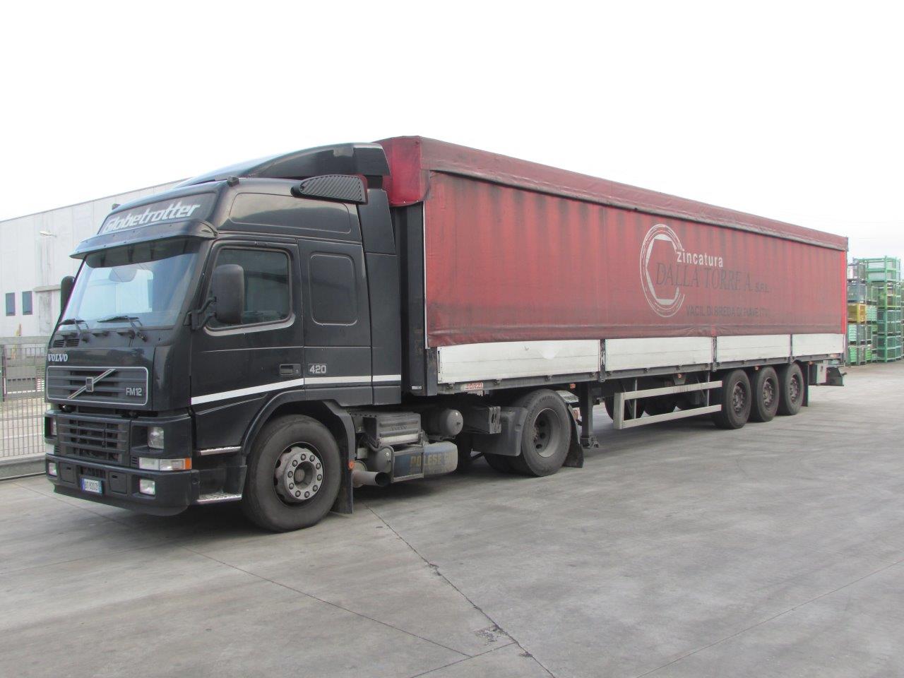 Zincatura Dalla Torre's truck