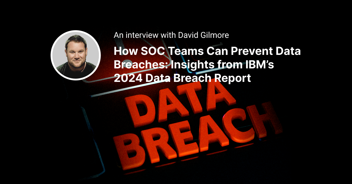 A black background with red text that says data breach